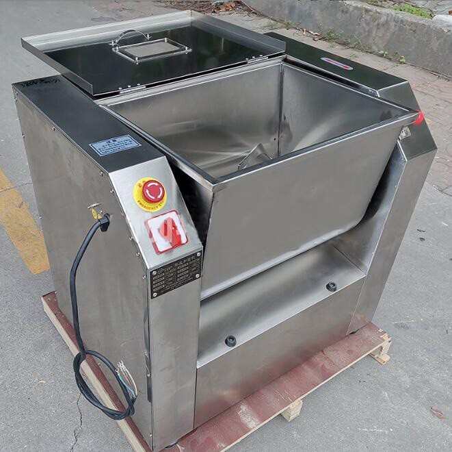 30QT Dough Mixer Flour Mixer 15KG Commercial Electric Flour-mixing Machine+Knife