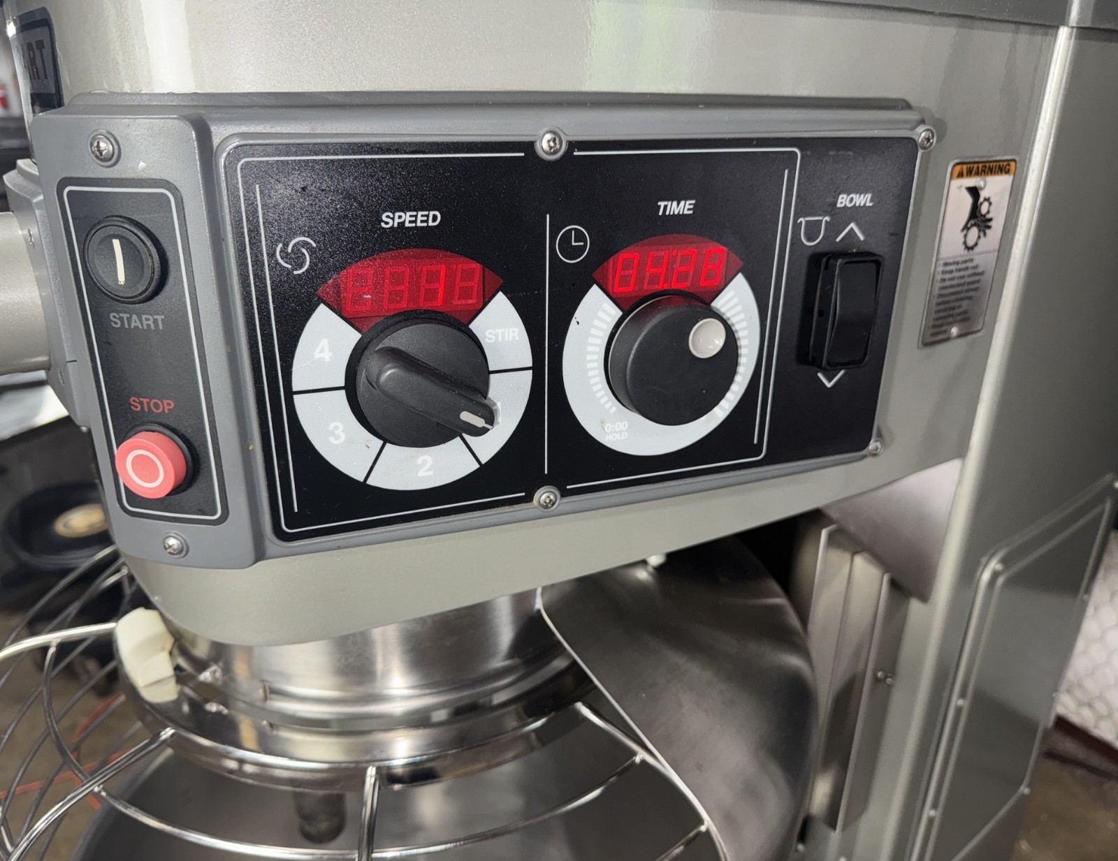 Hobart legacy HL600 60 Qt Bakery Dough Mixer W Guard Bowl Attachment 1 & 3 Phase