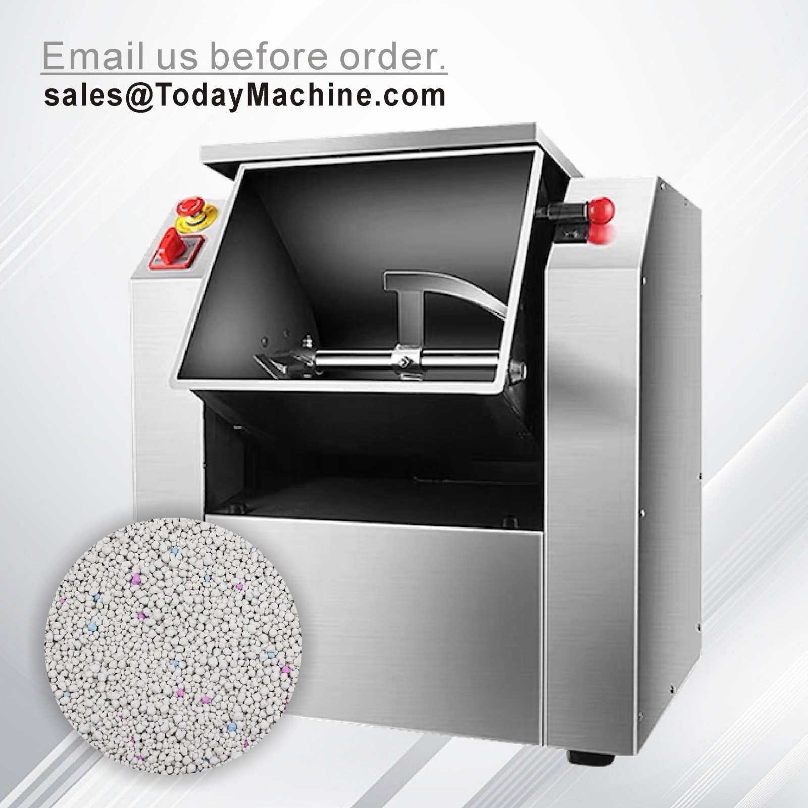 Ribbon Blender Powder Mixer 500kg 300kg 100kg Milk Protein/laundry Detergent