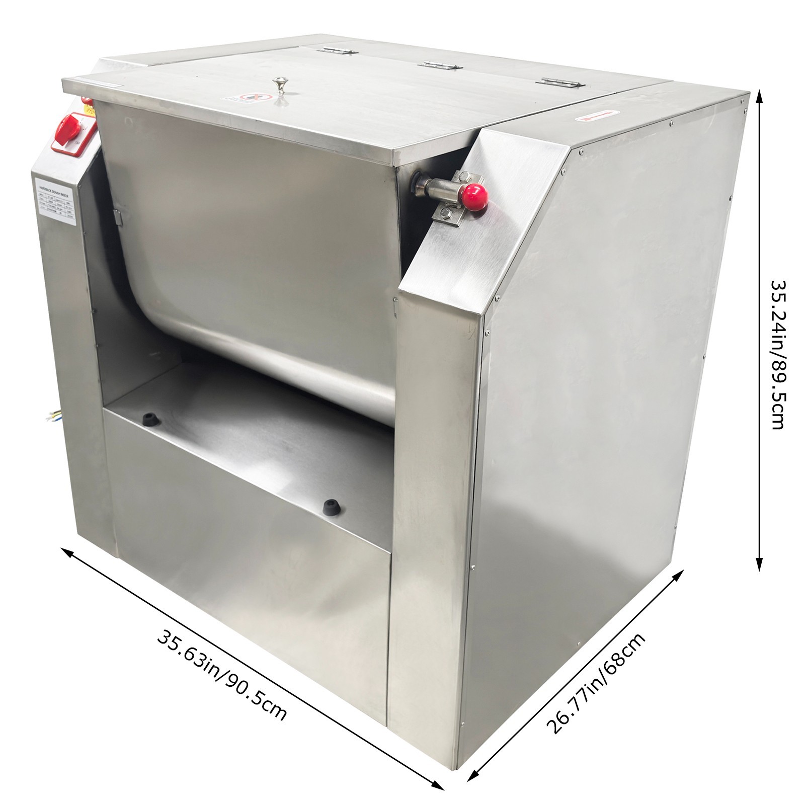 50kg Commercial Dough kneading Machine dumpling stuffing Mixing Machine Tiltable