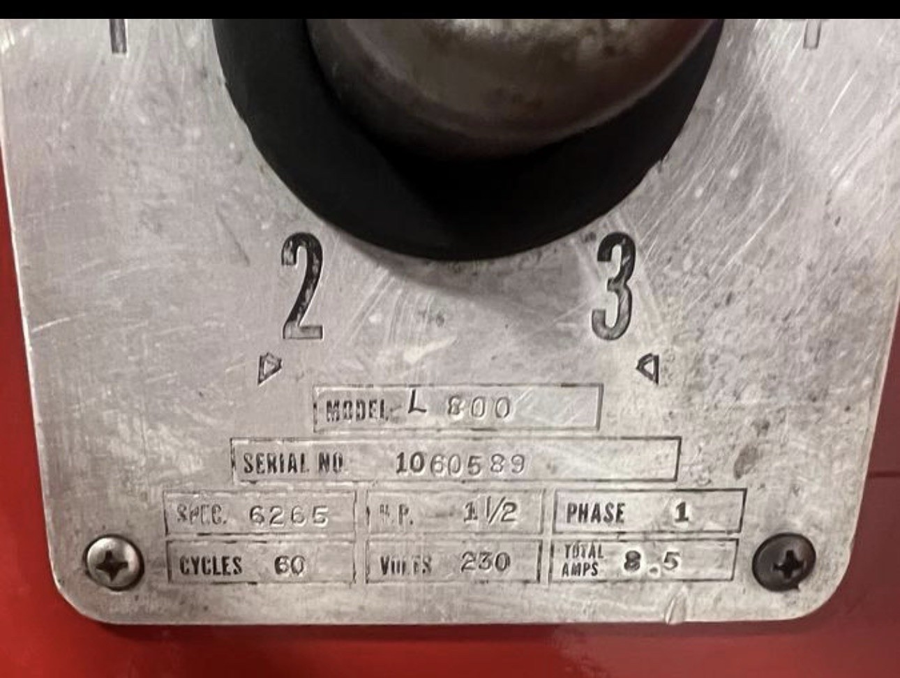 HOBART L800 80 Qt Mixer 1.5 HP 230V 1PH Bowl & Paddle Included BEAUTIFUL SHAPE!