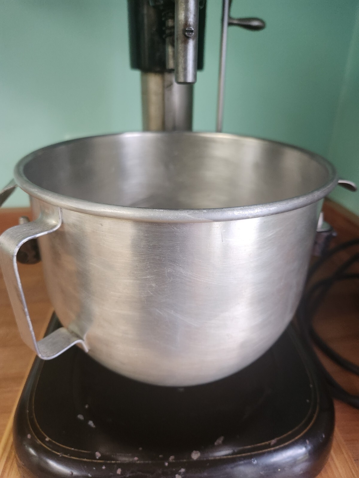 Vintage KitchenAid Hobart 5 Qt. Tin Steel Bowl, 5 Quart N-50, Model G & K5-A EUC