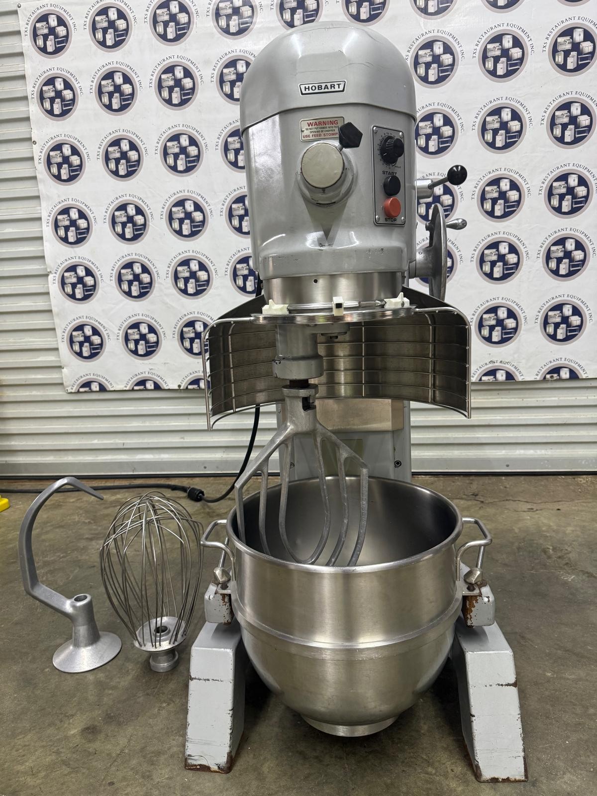Hobart H600T 60 Qt Commercial Planetary Mixer – 200V 3 Phase – With Bowl, Wire W