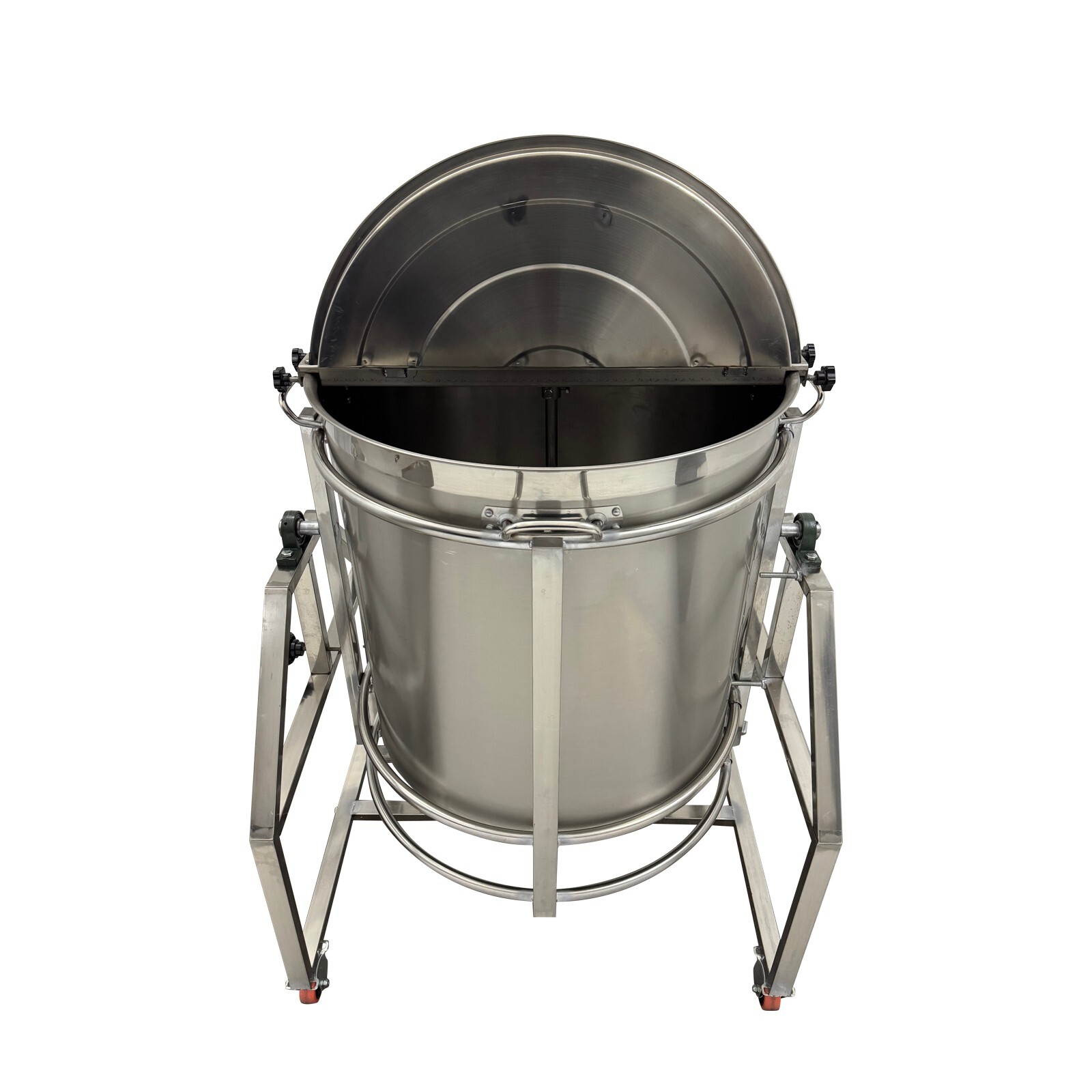 110V Automatic Electric LPG Heating Stirrer Pot 240L Stainless Steel Food Mixer