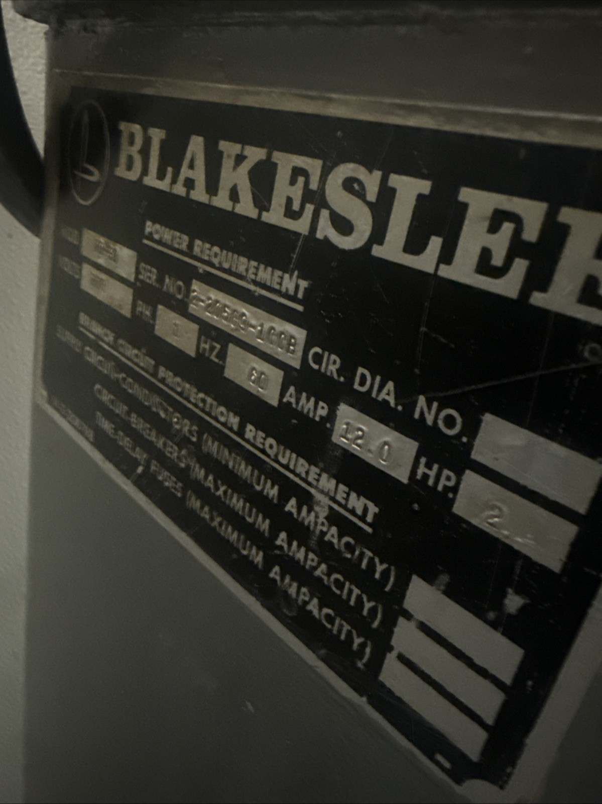Blakeslee (DD-60) 60 Quart 4 Speed Heavy-Duty Industrial Bakery Dough Food Mixer