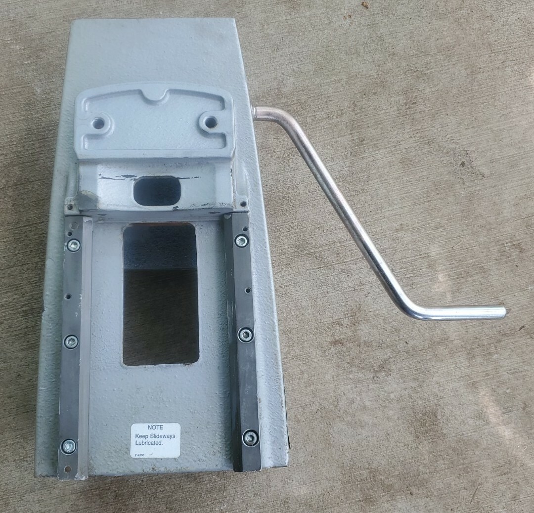 HOBART HL200 COMMERCIAL MIXER Machined Pedestal arm base part 00-874723-0002