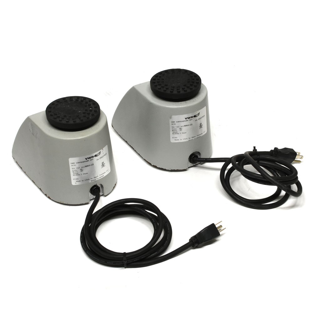 (Lot of 2) VWR 58816-121 Mini Variable Speed Bench Top Vortexer 100-3200 RPM