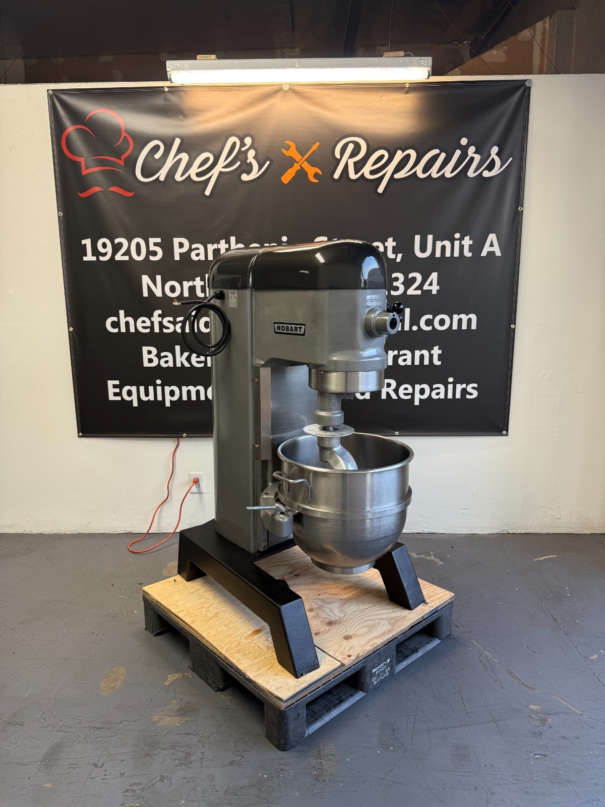 HOBART H600 60Q MIXER RIBUILT WITH WARRANTY 220V 1PH 1.5HP