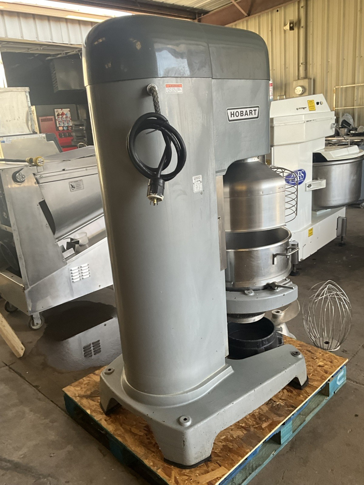 Hobart 80qt Dough mixer M802 Pizza Bakery Donut Pastry bowl guard A
