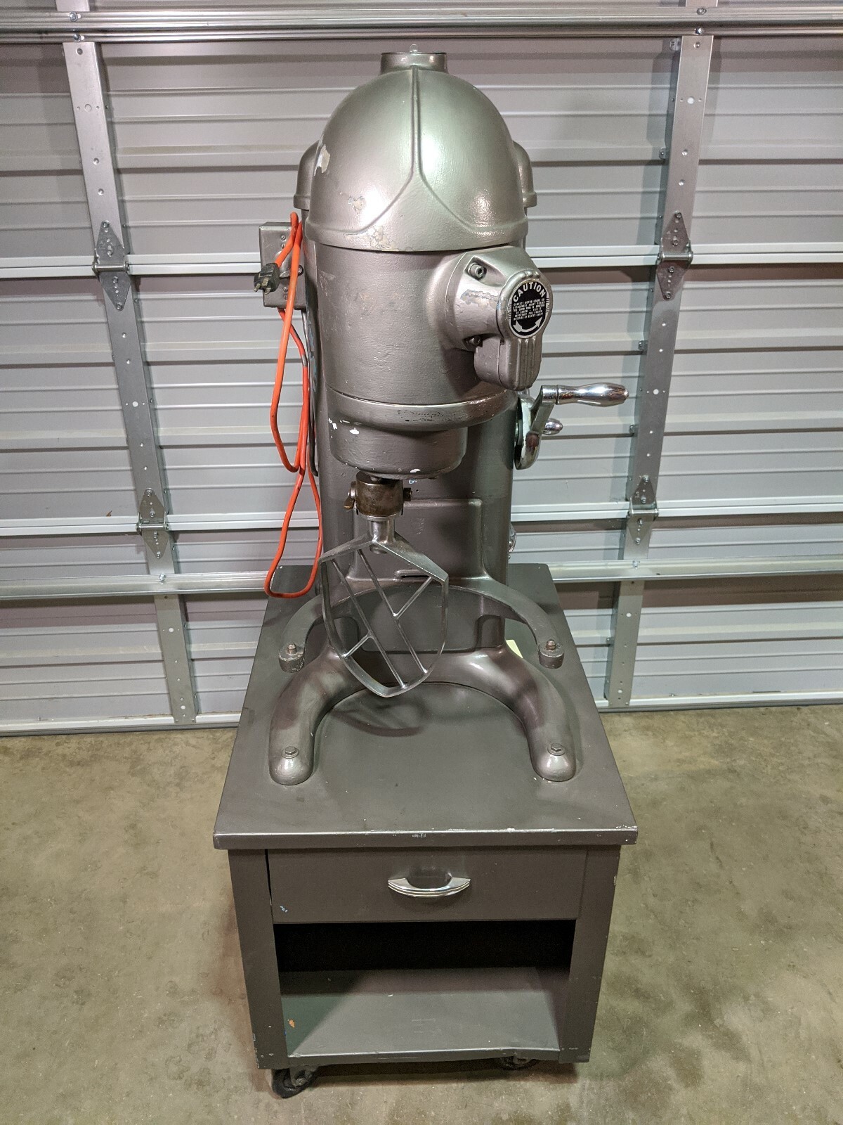 Blakeslee CC20S Planetary Mixer 20 Qt Cart Mount 5-Speed with Beater *w/o Bowl*