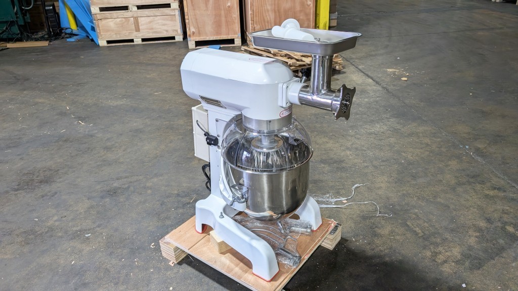 NEW 20 QT Mixer Machine w/ Mincer Head 3 Speed Commercial Equipment Grinder NSF