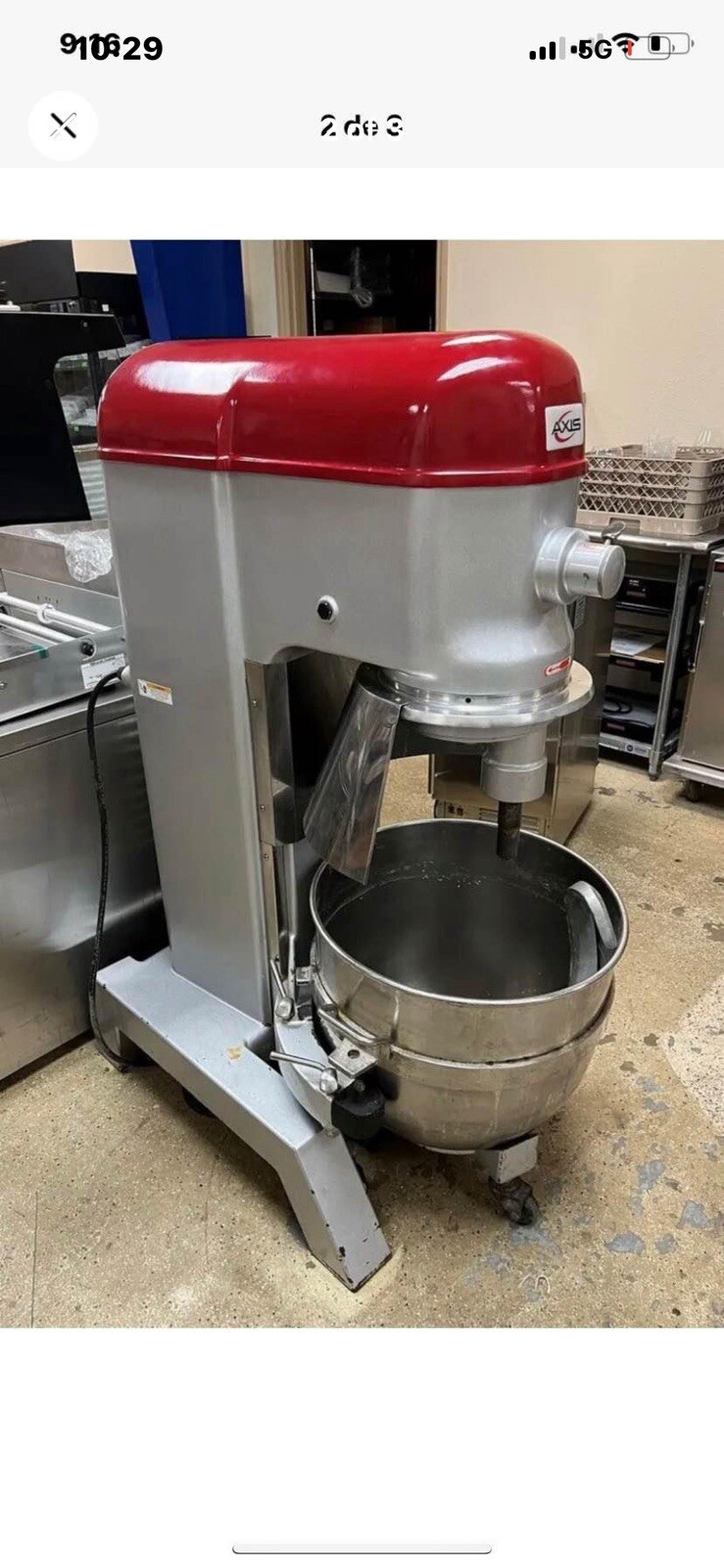 dough mixer 80 qt