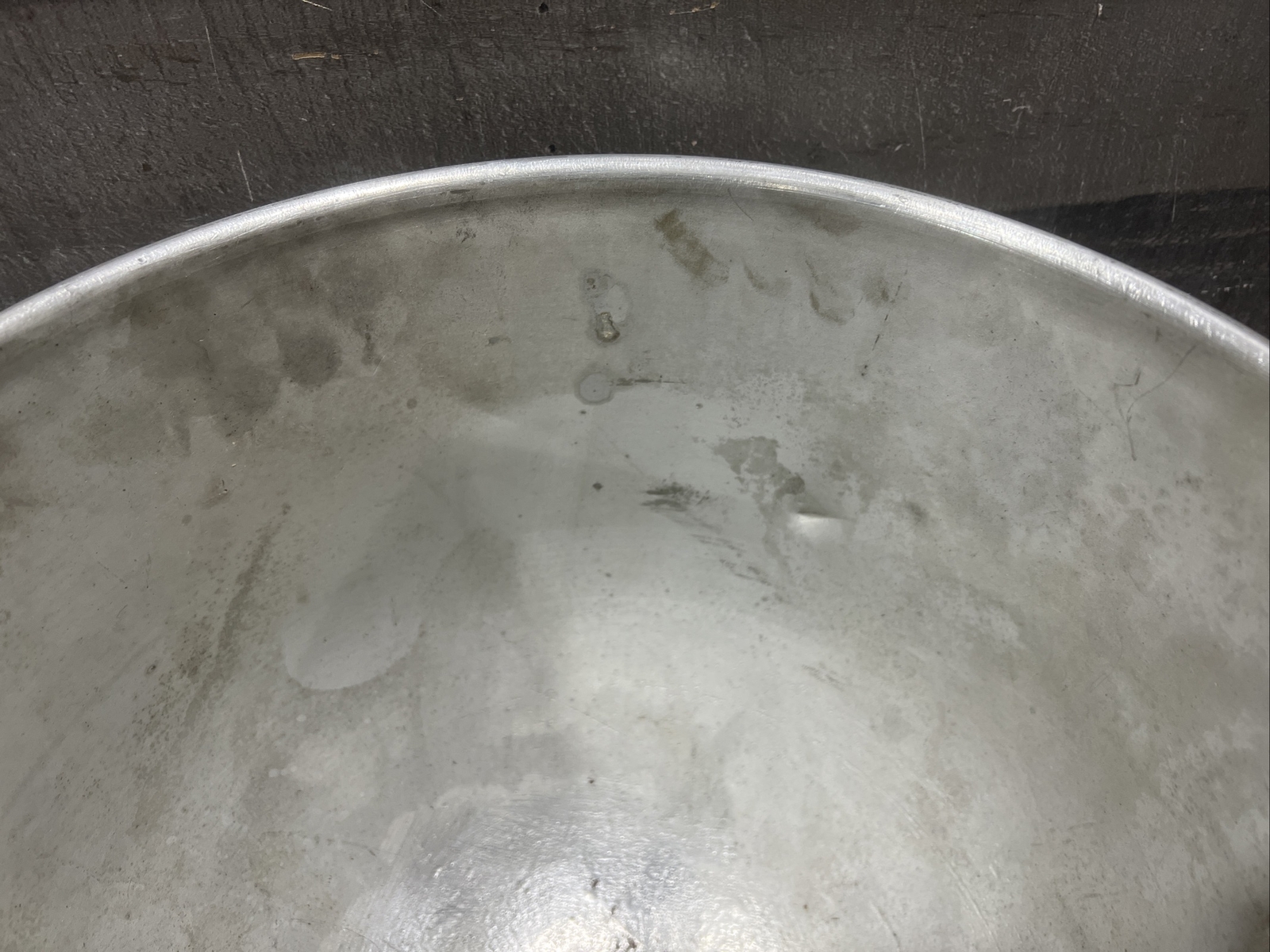 Vintage Hobart 20 QT Quart Mixer Steel Mixing Bowl Used Surplus