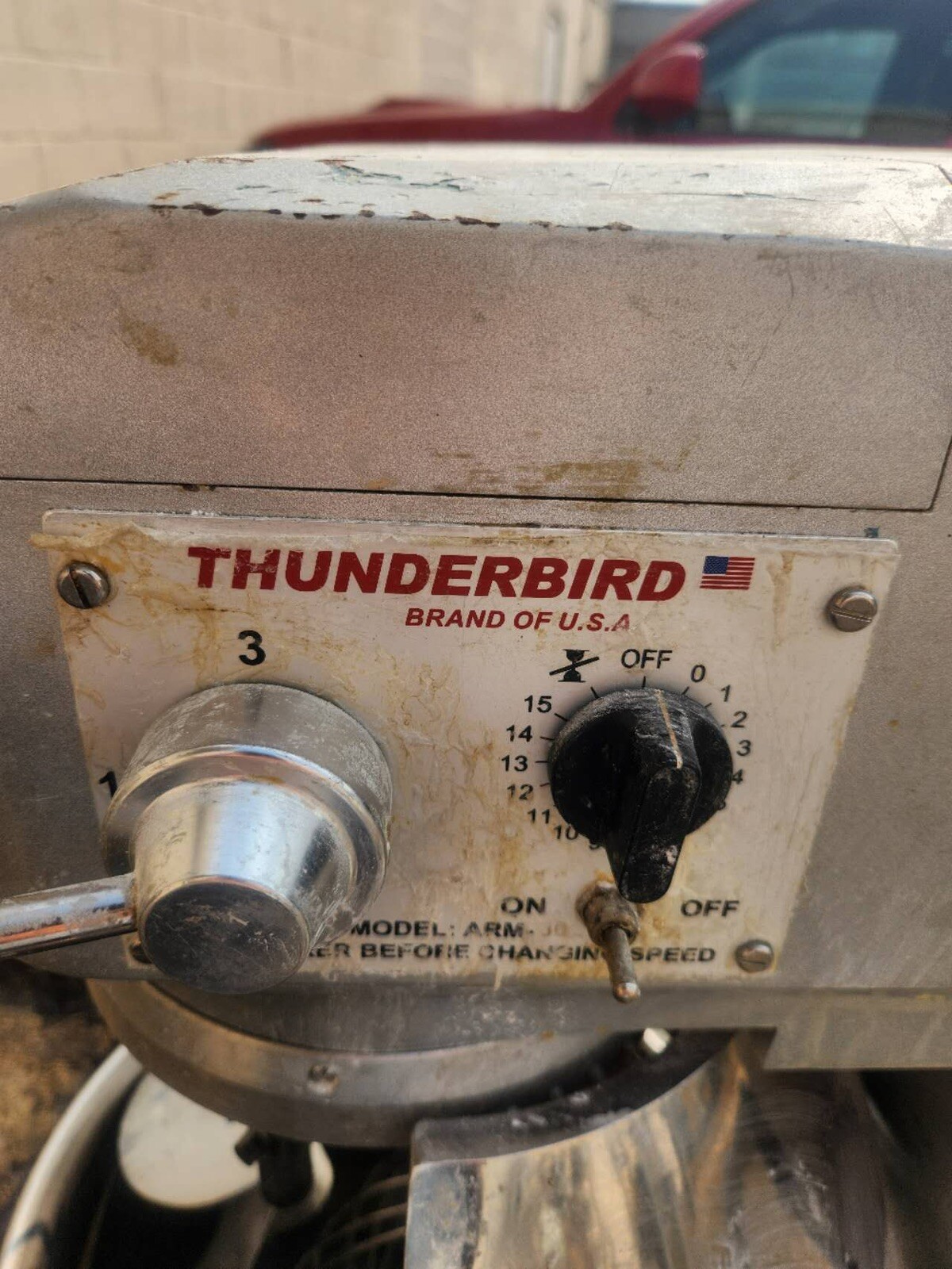 ARM-30 Thunderbird 30 QT Gear Driven Mixer|With hook flat beater and wire whisk