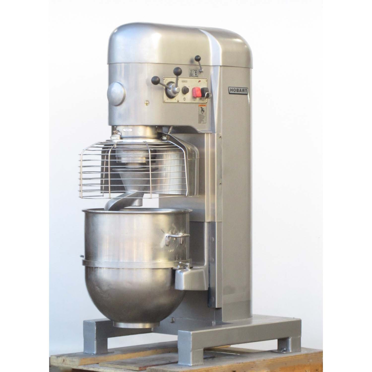 Hobart V1401 Bakery Commercial Dough Mixer 140 Qt, Bowl And 2 Attachments