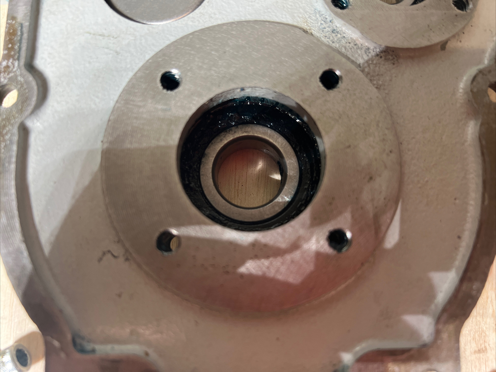 Genuine Hobart HL200 20qt Mixer Transmission & Bearing Cover Assembly