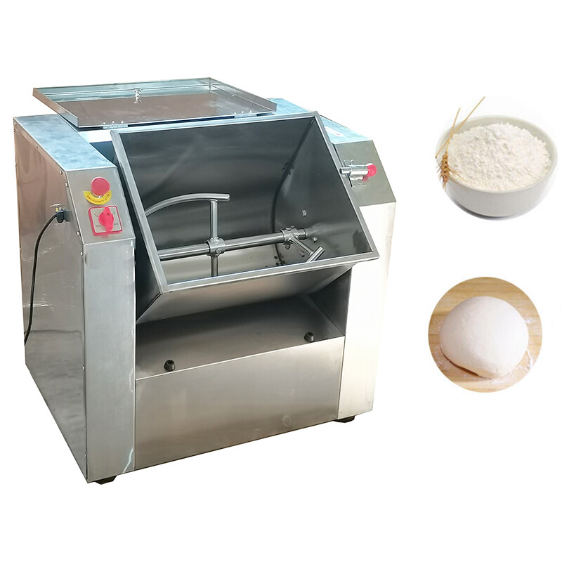 33Lb Flour Dough Mixer for Bakery Food Bread Pizza Dough Kneading Mixing Machine