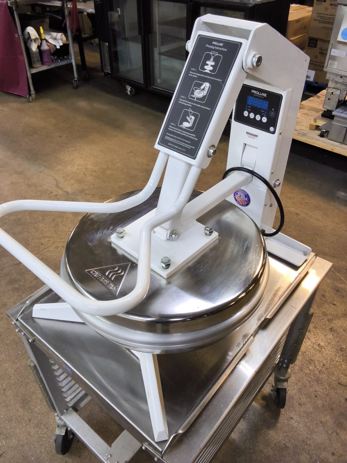 Proluxe PP1818 Electric Pizza Dough Press MF 2023