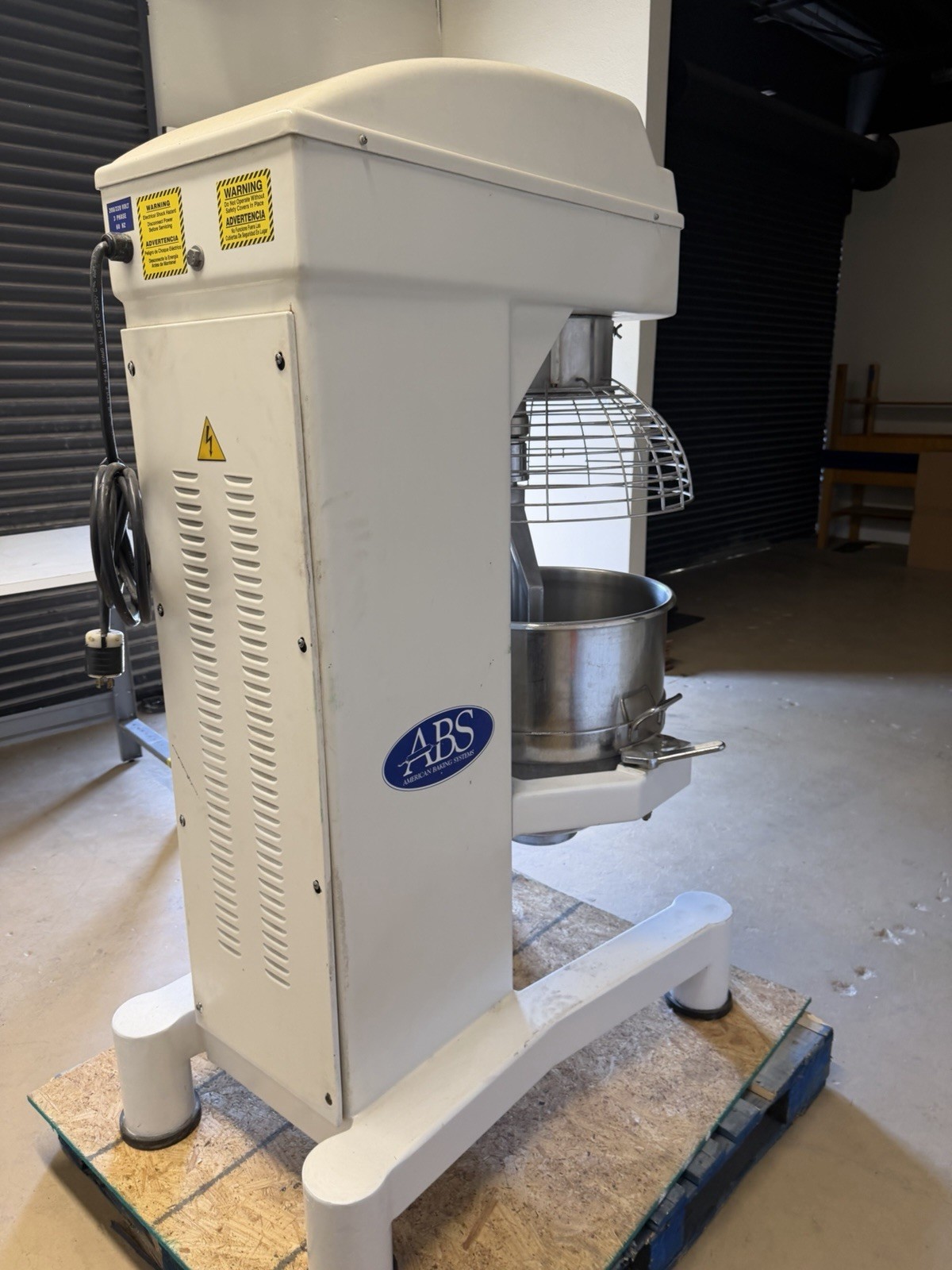 American Baking Systems 80qt planetary DOUGH MIXER SM-80LA BAKERY 2 SPEED ABS