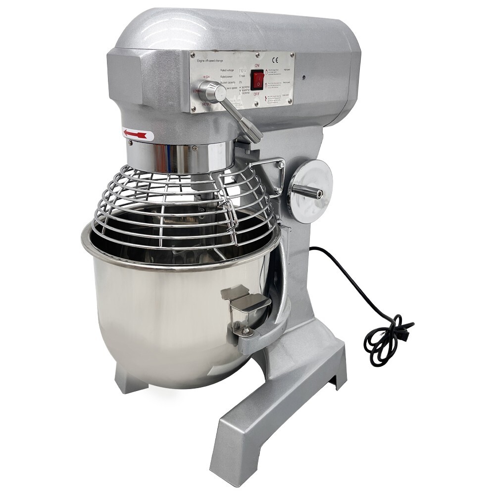 110V 30QT Commercial Dough Mixer Electric Food Machine 3 Speeds Blender
