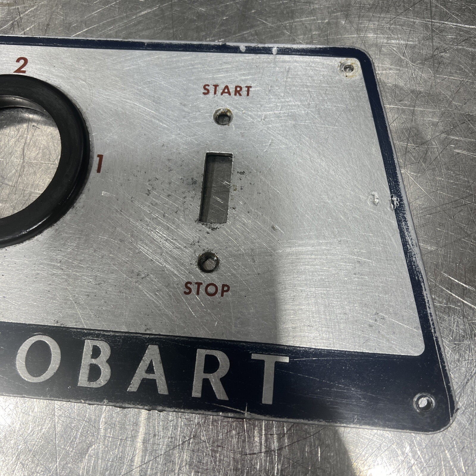 Genuine Hobart Model D-300 30 Qt Commercial Mixer Selector Switch Face Plate