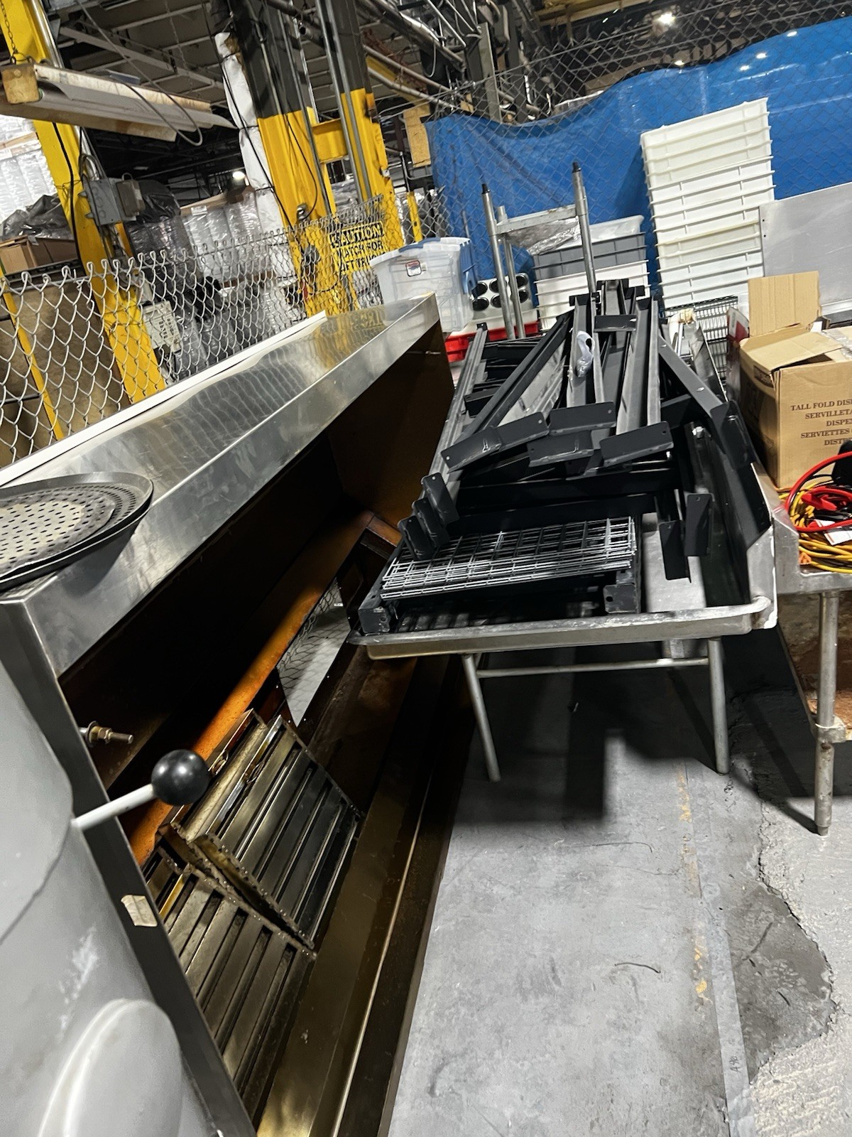 Restaurant Equipment, 2 Hobart heavy duty mixers , slicers, ice machine, steel
