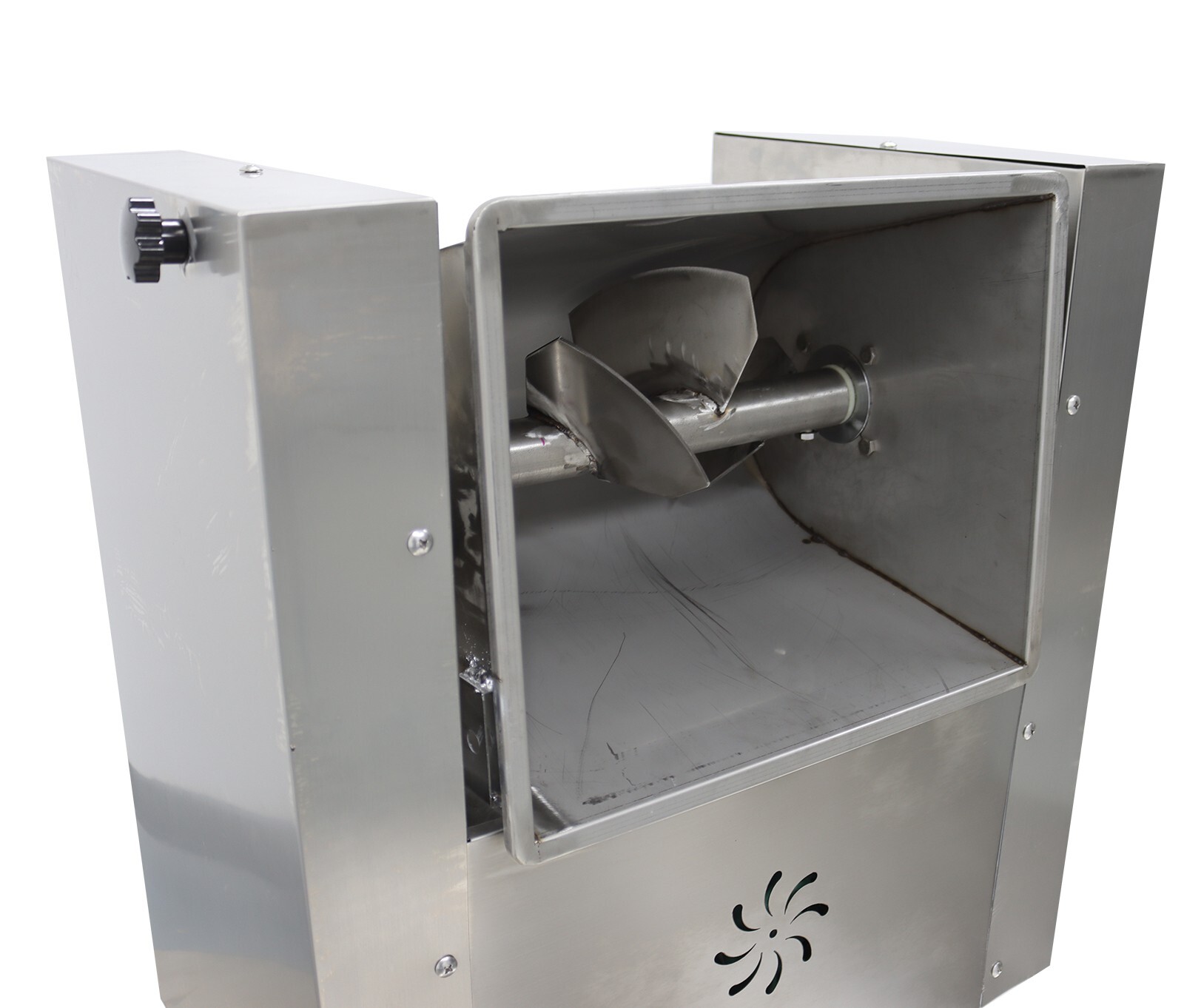 110V Commercial Electric Meat Mixer Blending Equipment with Tiltable Hopper 30L