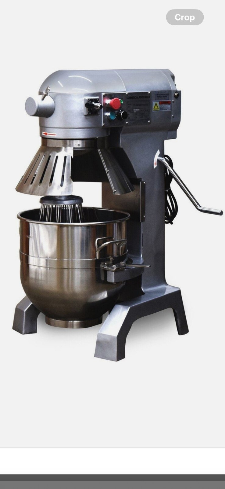 3 Speed 30Qt Commercial Dough Food Mixer Gear Driven Pizza Bakery 1200W *NEW*