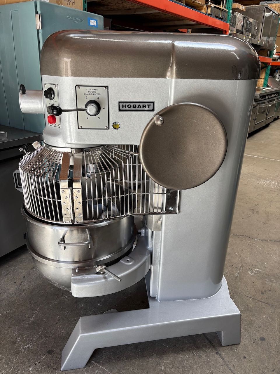 80 Quart Hobart Mixer L-800T Timer Bowl Guard 3 Attachments 200V 2 HP 1PH Qt NSF