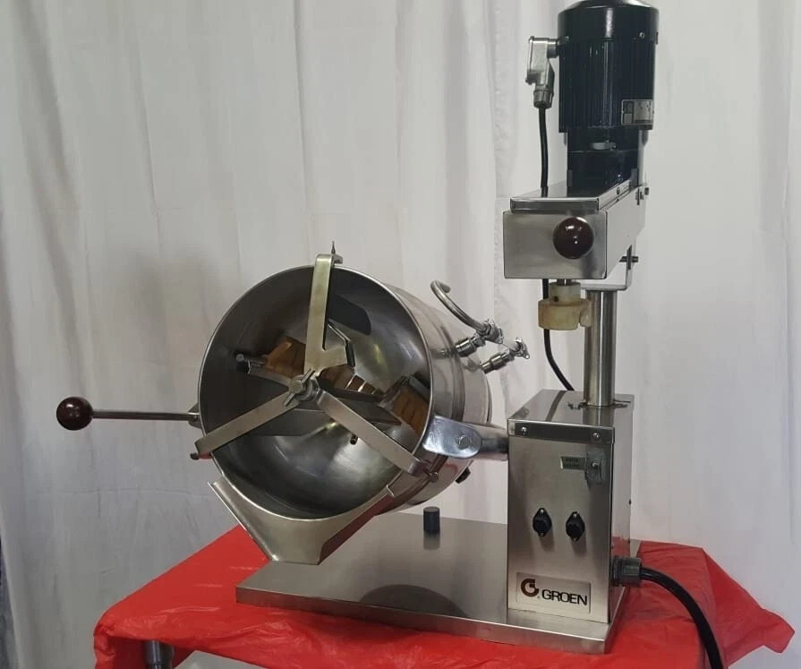 GROEN TDB/7-20 20 Quarts Jacketed Steam Mixing Kettle FUDGE COOKER MIXER