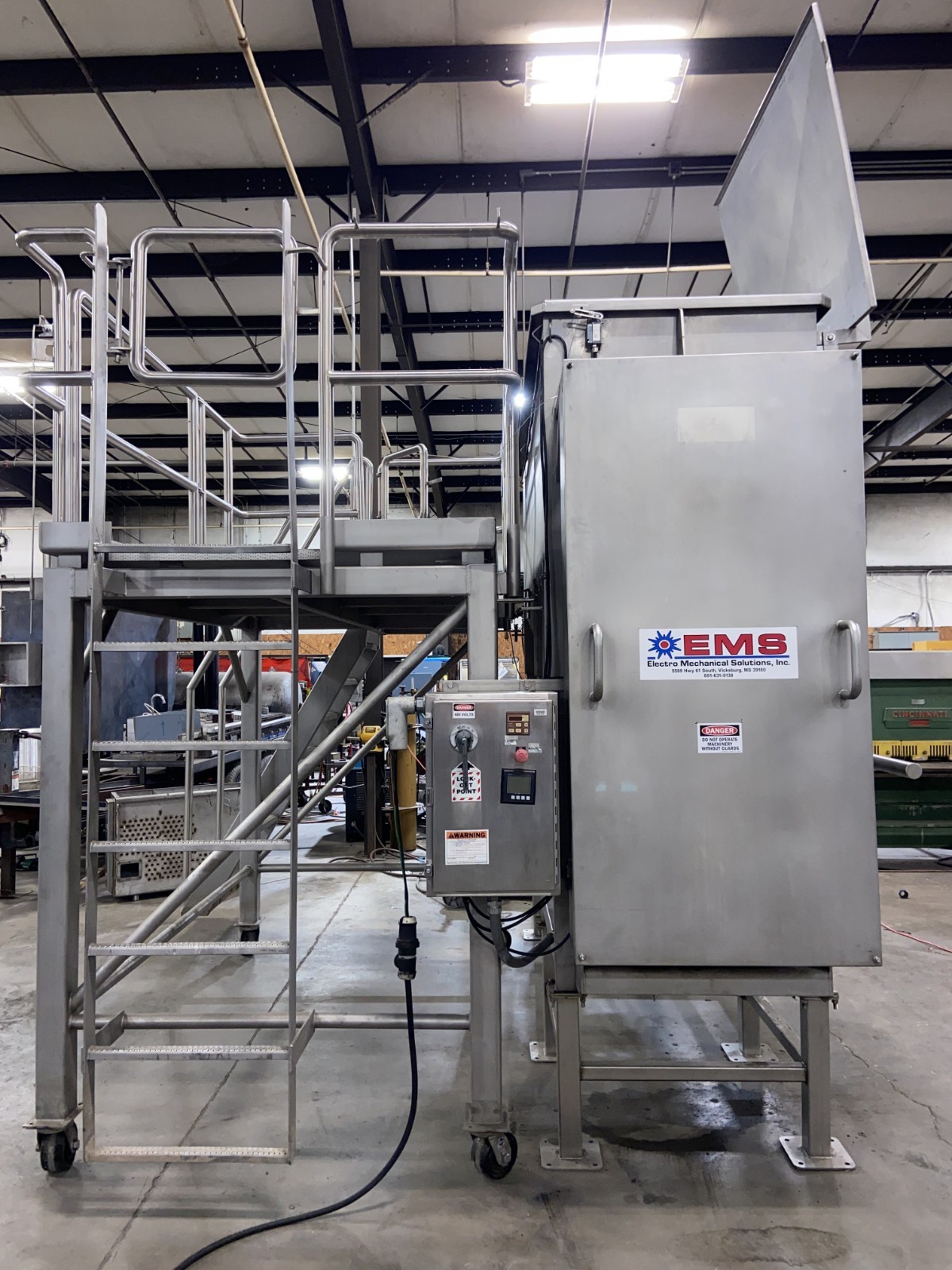 FPEC 30HP , 106 cubic foot, All Stainless Construction Double Ribbon Blender
