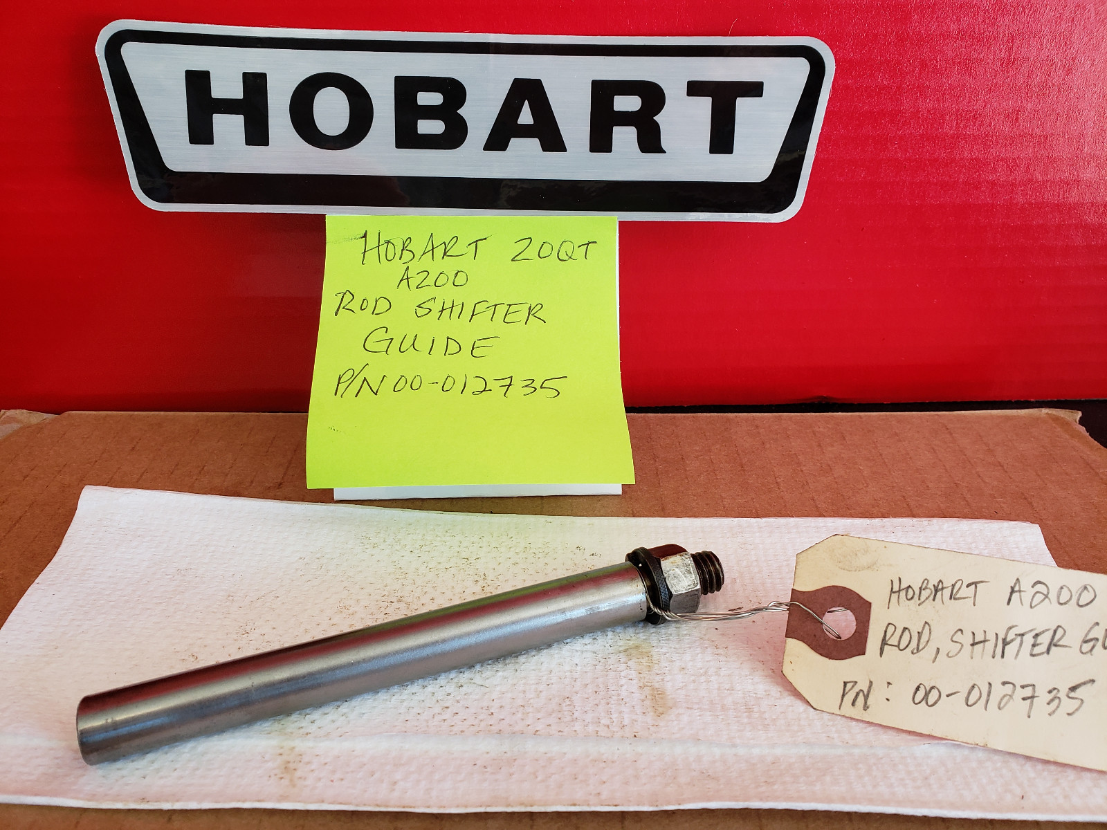 HOBART 20 Qt Mixer Parts A200 Rod Shifter Guide
