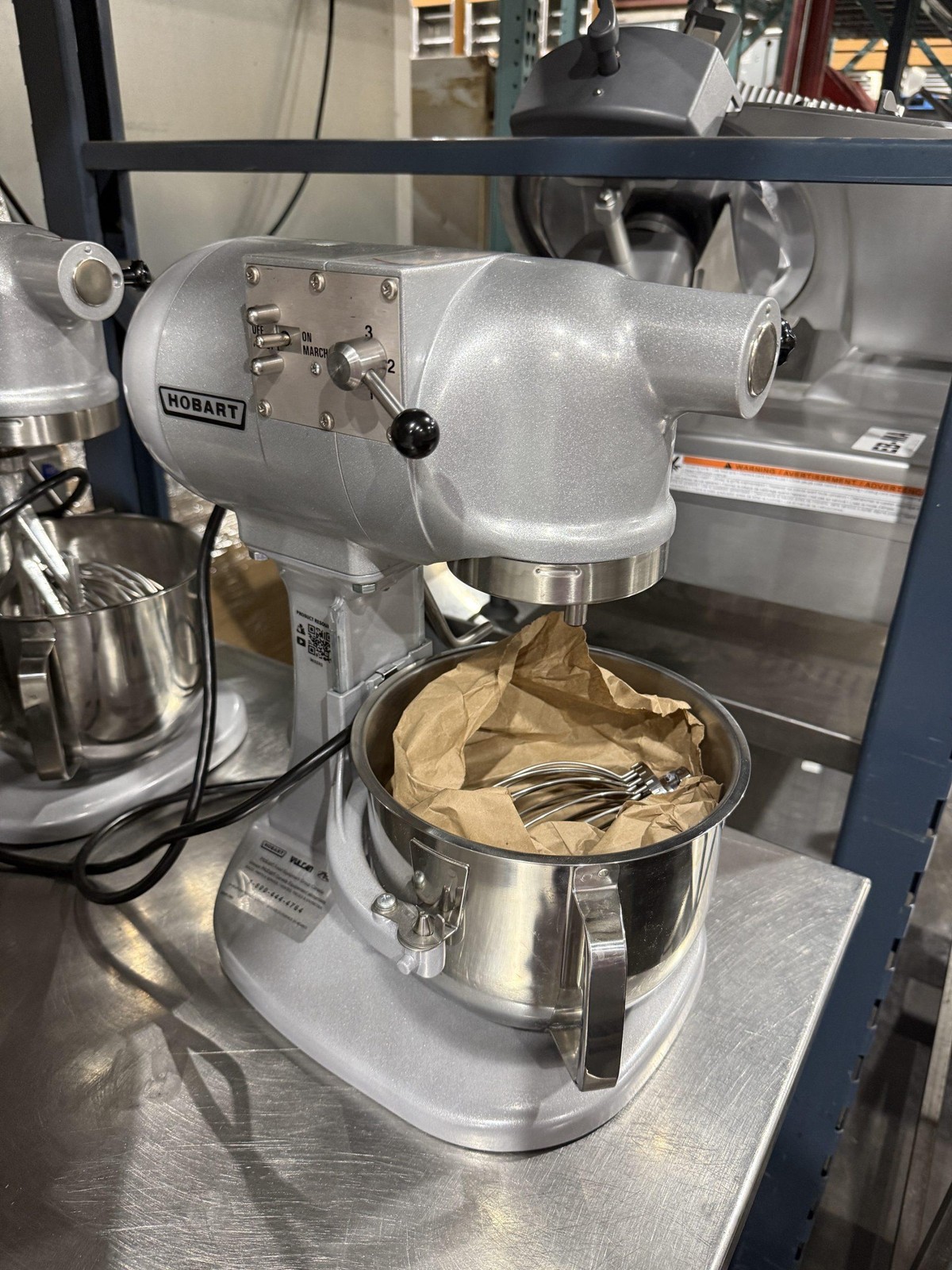 2025 HOBART N50 5QT. DOUGH MIXER W/ BOWL AND WHISK ATTACHMENT