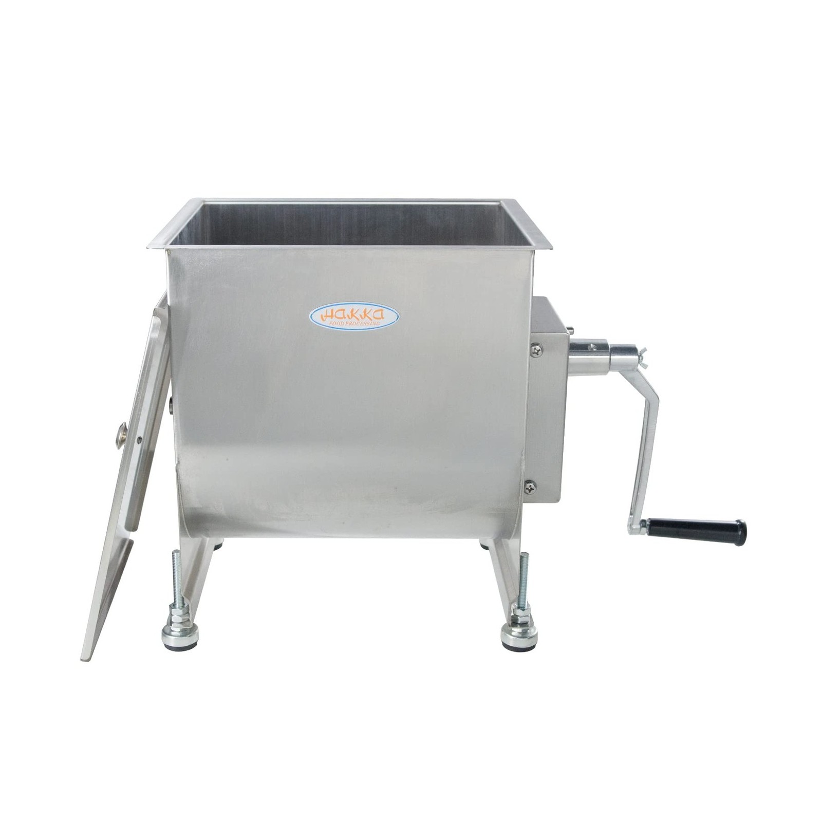 Hakka 15lb/7.5L Manual Meat Mixer, Stainless Steel 10L Fixed Tank Meat Mixer …