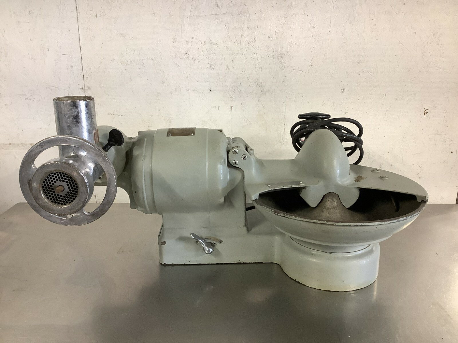 BUFFALO CHOPPER HOBART 84141 with meat grinder 220V 3PH TESTED