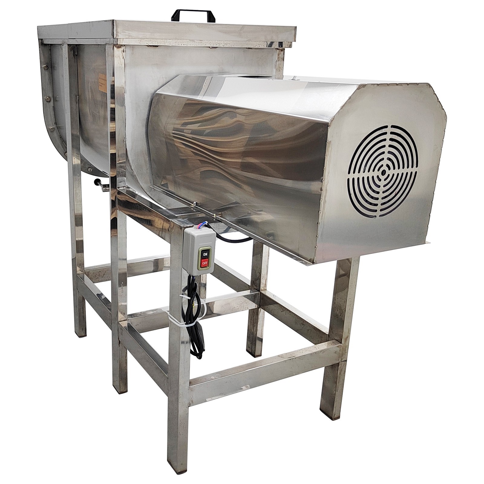 220V Commercial Dry and Wet Horizontal Mixer for Fertilizer/Sauce/Cereal etc.4HP