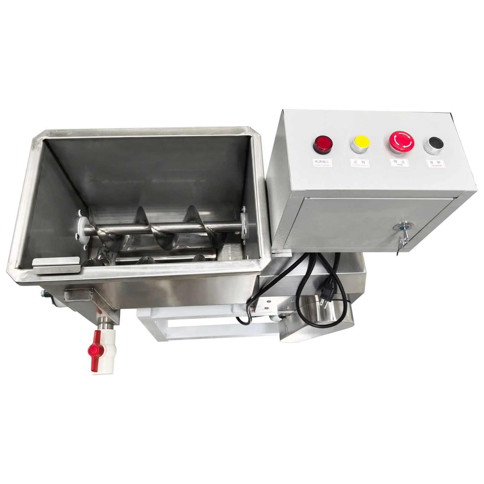 110V 15KG Dual-spiral Dough Kneading Mixing and Gluten Washing Machine