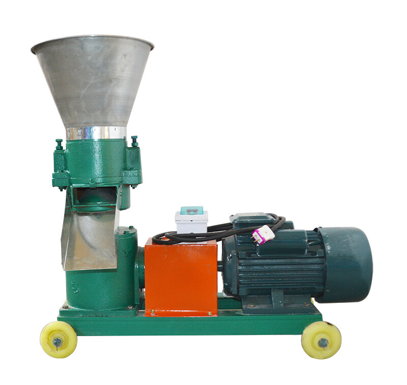 2mm -12mm Farm Animal Feed Pellet Mill Machine 220V Variety Discs/ Grinding Head