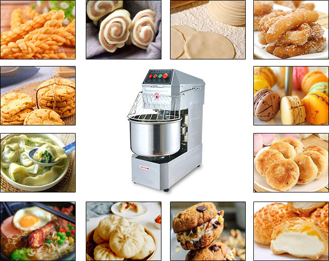110V 30L Commercial Mixers Dough Mixer Machine Stand Food Preparation