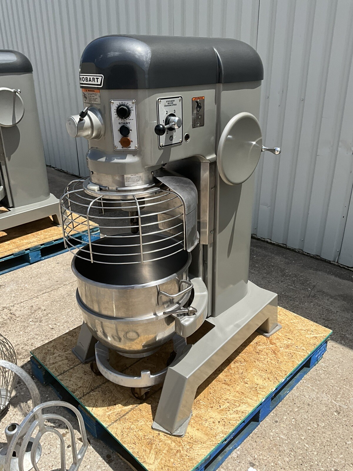 Hobart 60qt Dough mixer H600T Pizza Bakery Donut Pastry Shop bowl guard Hook 4