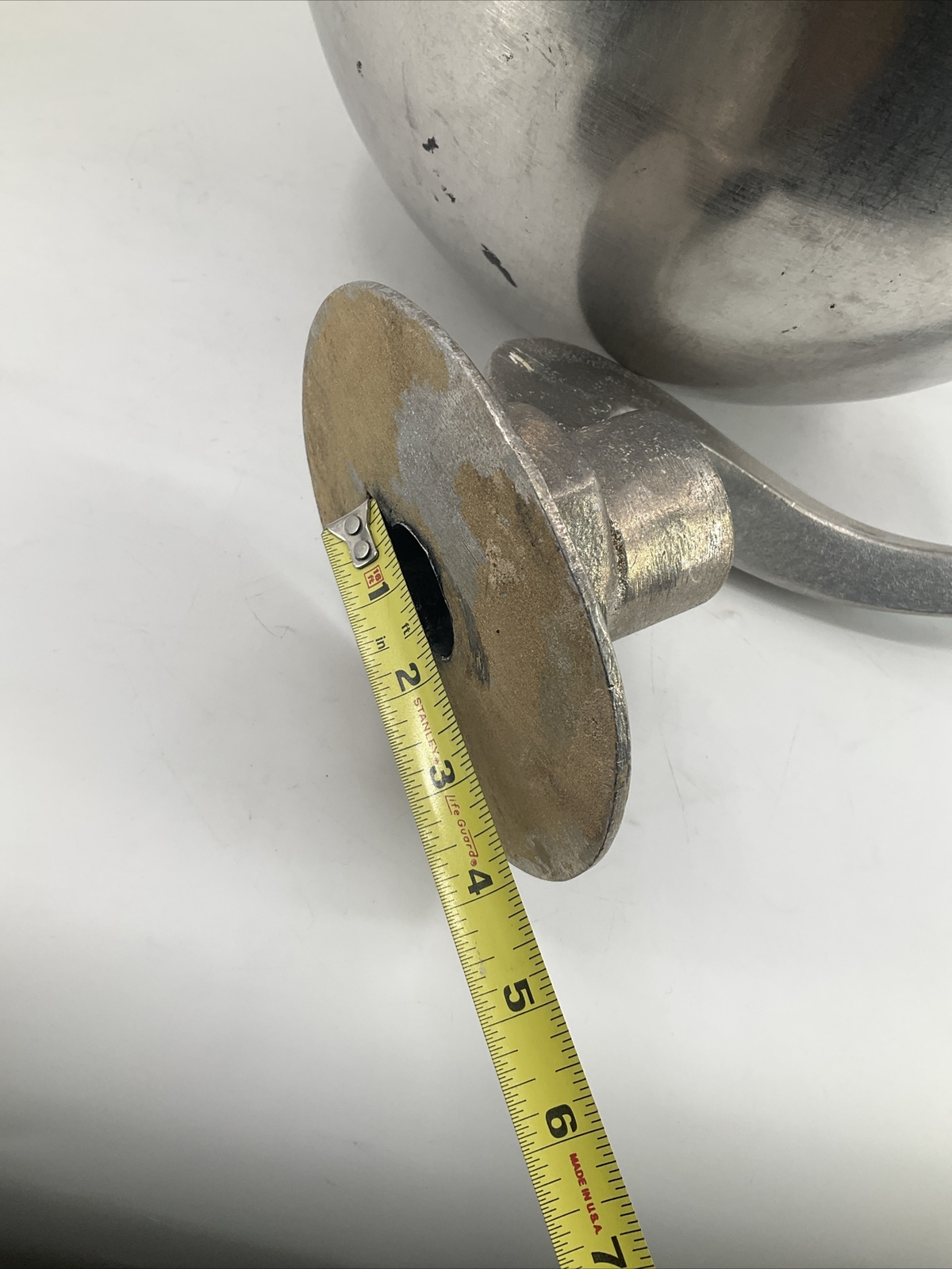 Industrial 30 Qt Stainless Steel Mixing Bowl Hobart? Dough Hook 15.25″ X 14.5″
