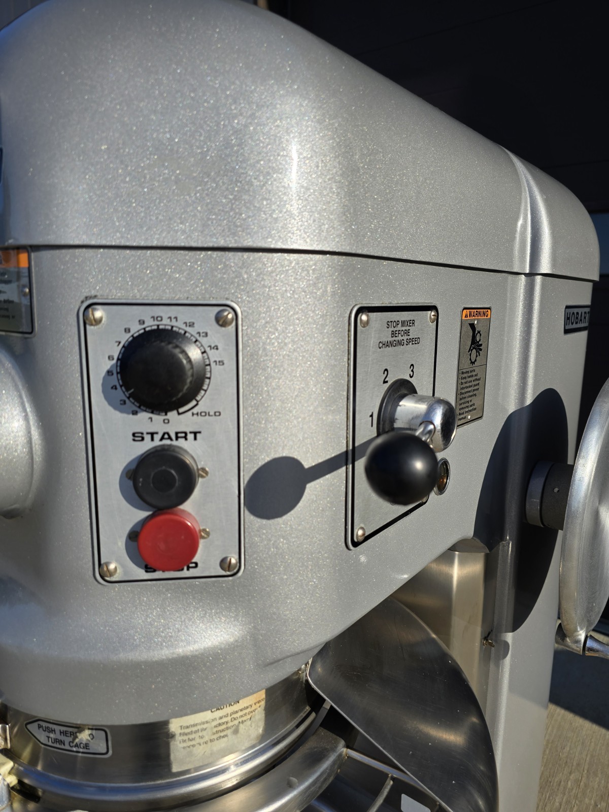 Hobart 60qt Dough mixer H600T Pizza Bakery Donut restaurant bowl guard