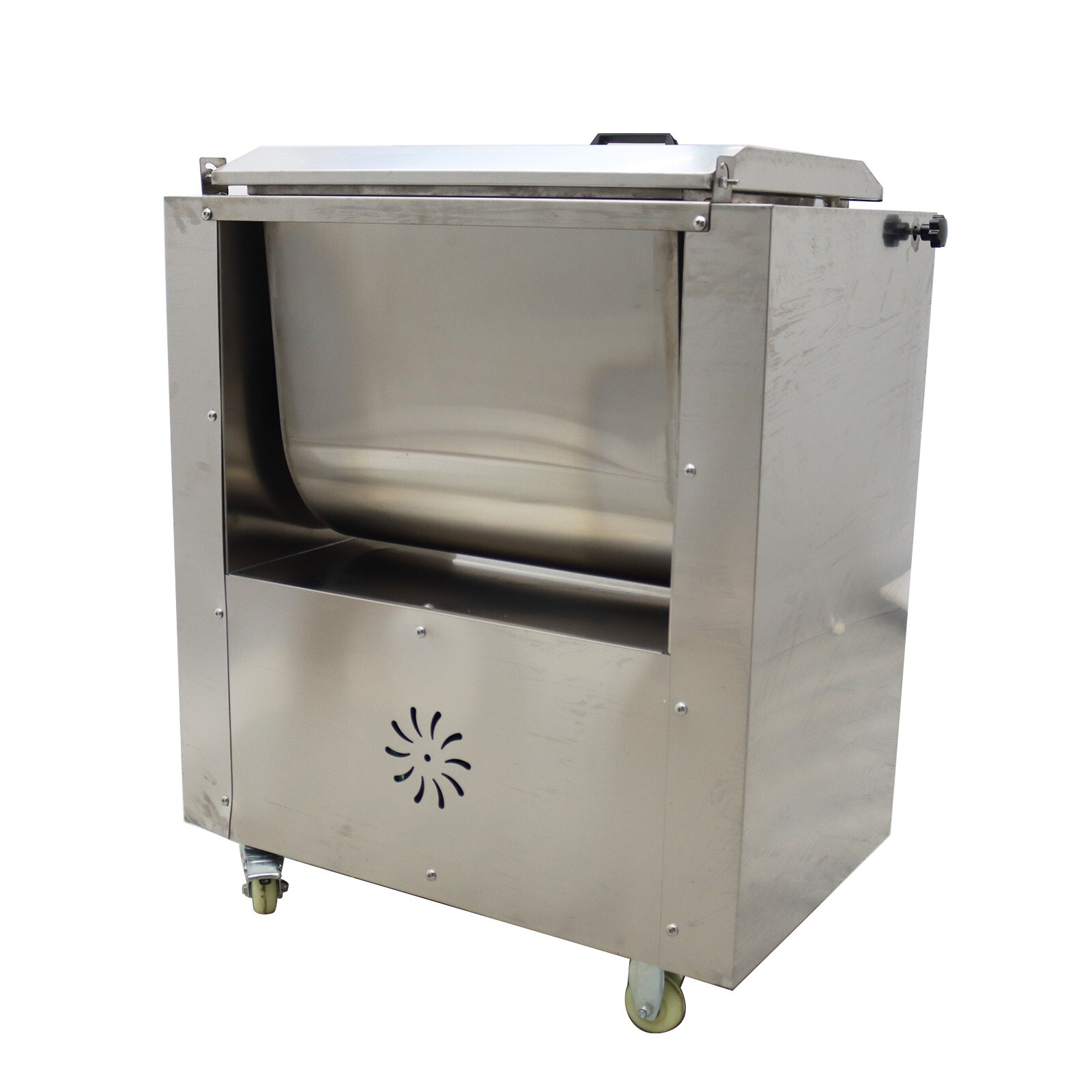 110V Electric Commercial Meat Vegetable Mixer Stuffing Mixer Tilt Tank 15.8Gal