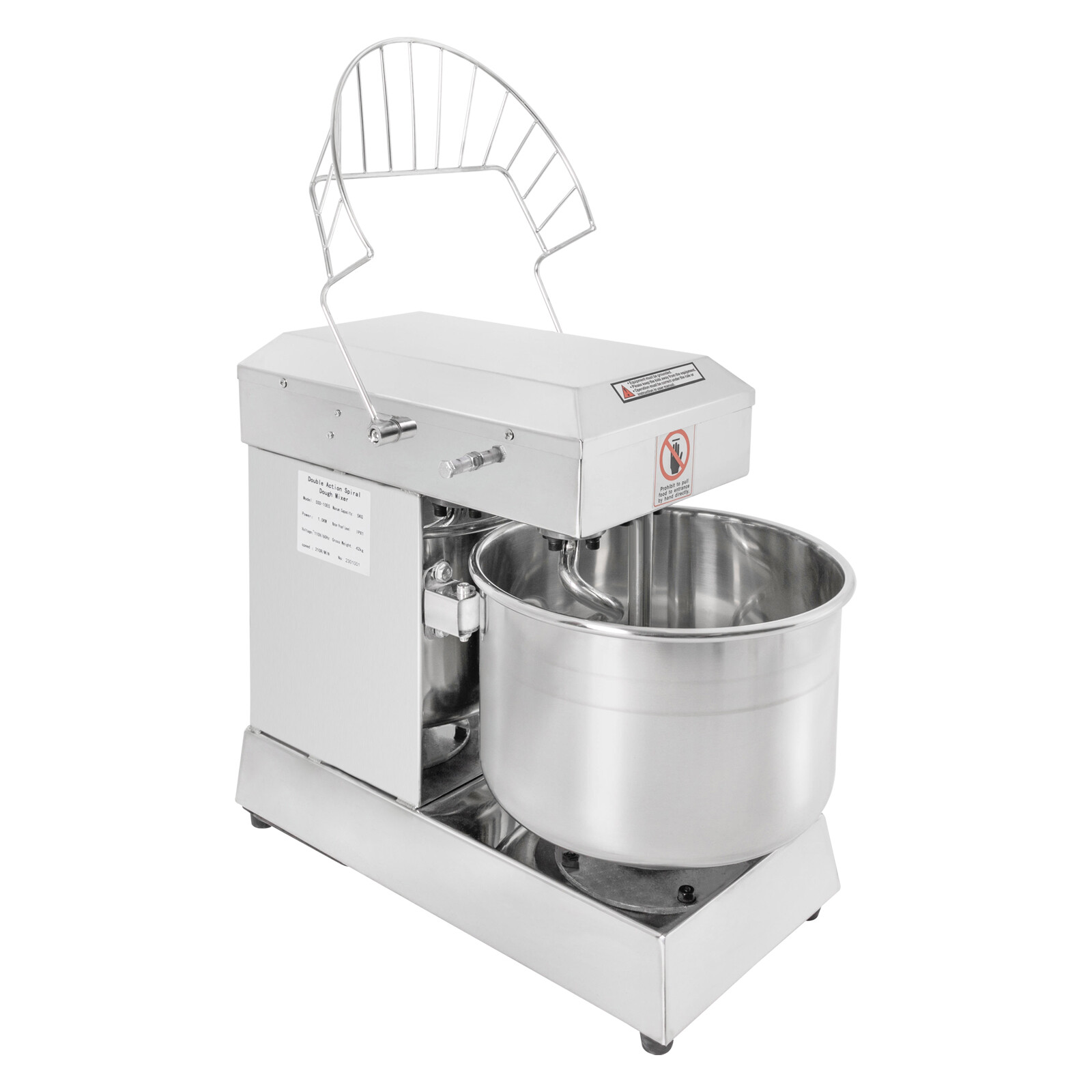 Pizza Dough Machine 110v Bakery Mixer Dough Blender Food Mixer Kneading Machine