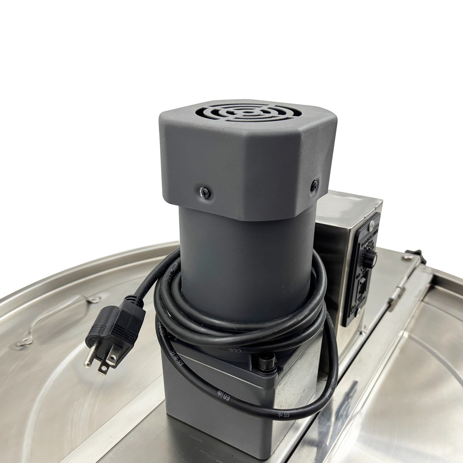 110V 50L Auto Stir-frying Natural Gas Heating Stirrer Stainless Steel Mixer