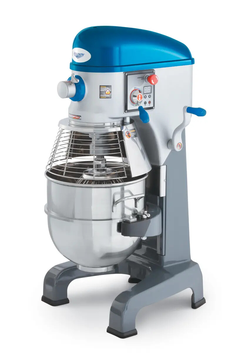 Vollrath 40759 40 Quart Dough Mixer 1.5HP w/ #12 Hub & Attachments