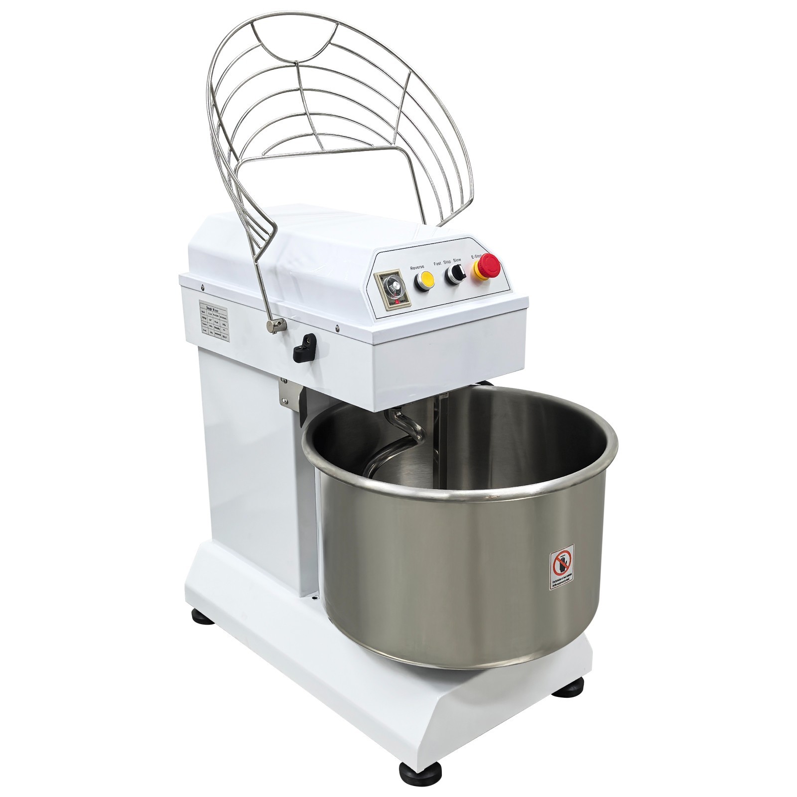 35QT/40L Dough Mixer Food Mixer Stand Mixer for Pizza Bread Variable Frequency