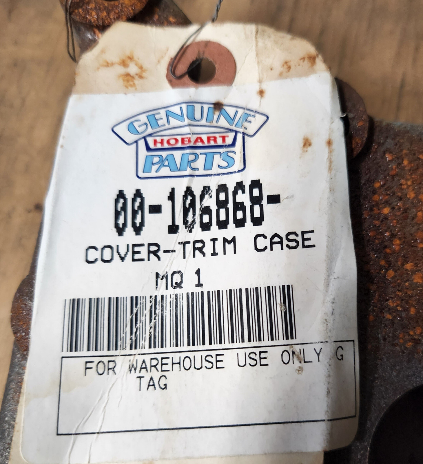 Hobart Mixer M802 80 qt V1401 140 qt 00-106868 Cover Case NEW OEM Big Bearing