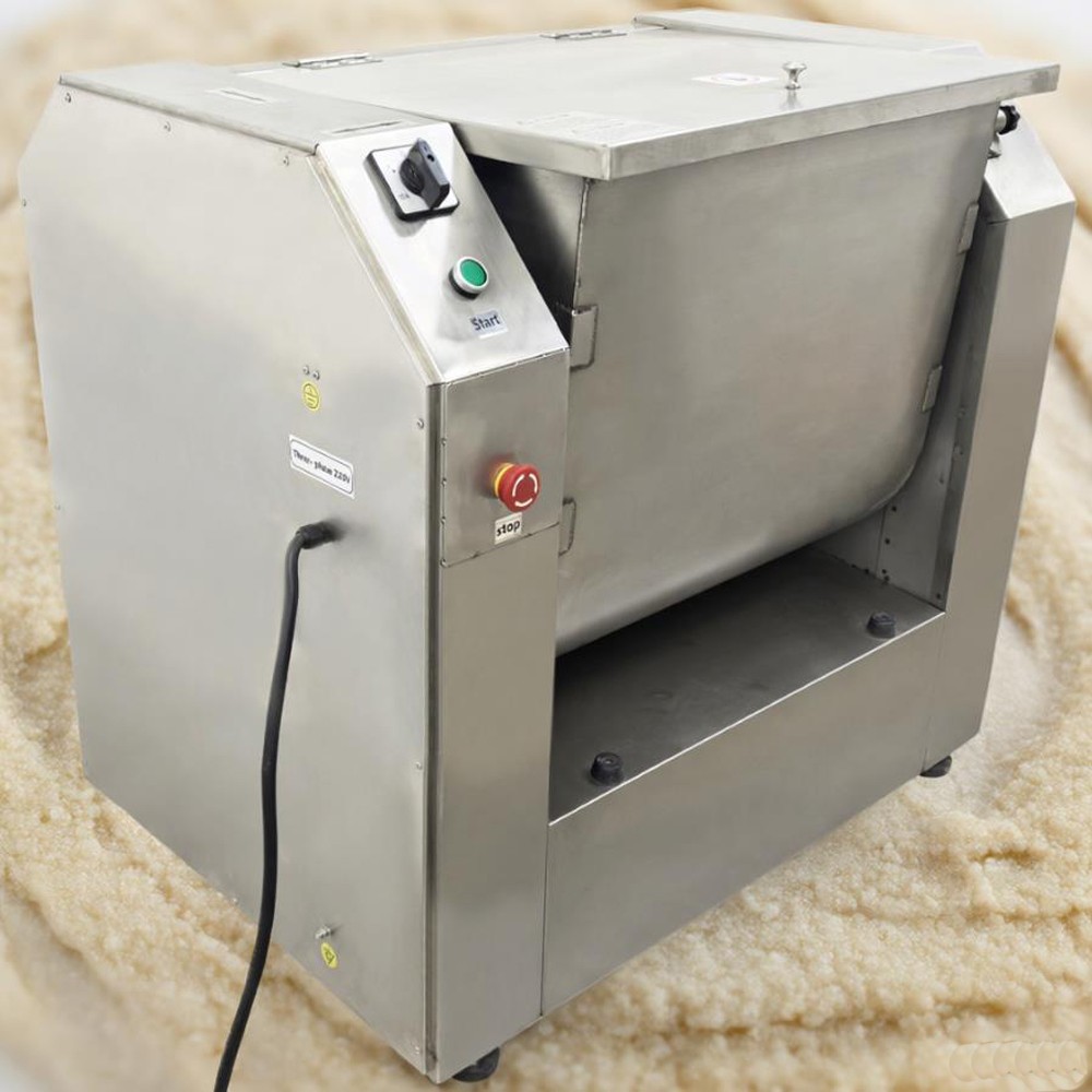 75L Commercial Dough Mixer Stainless Electric Flour Mixing Machine 220V 3-phase