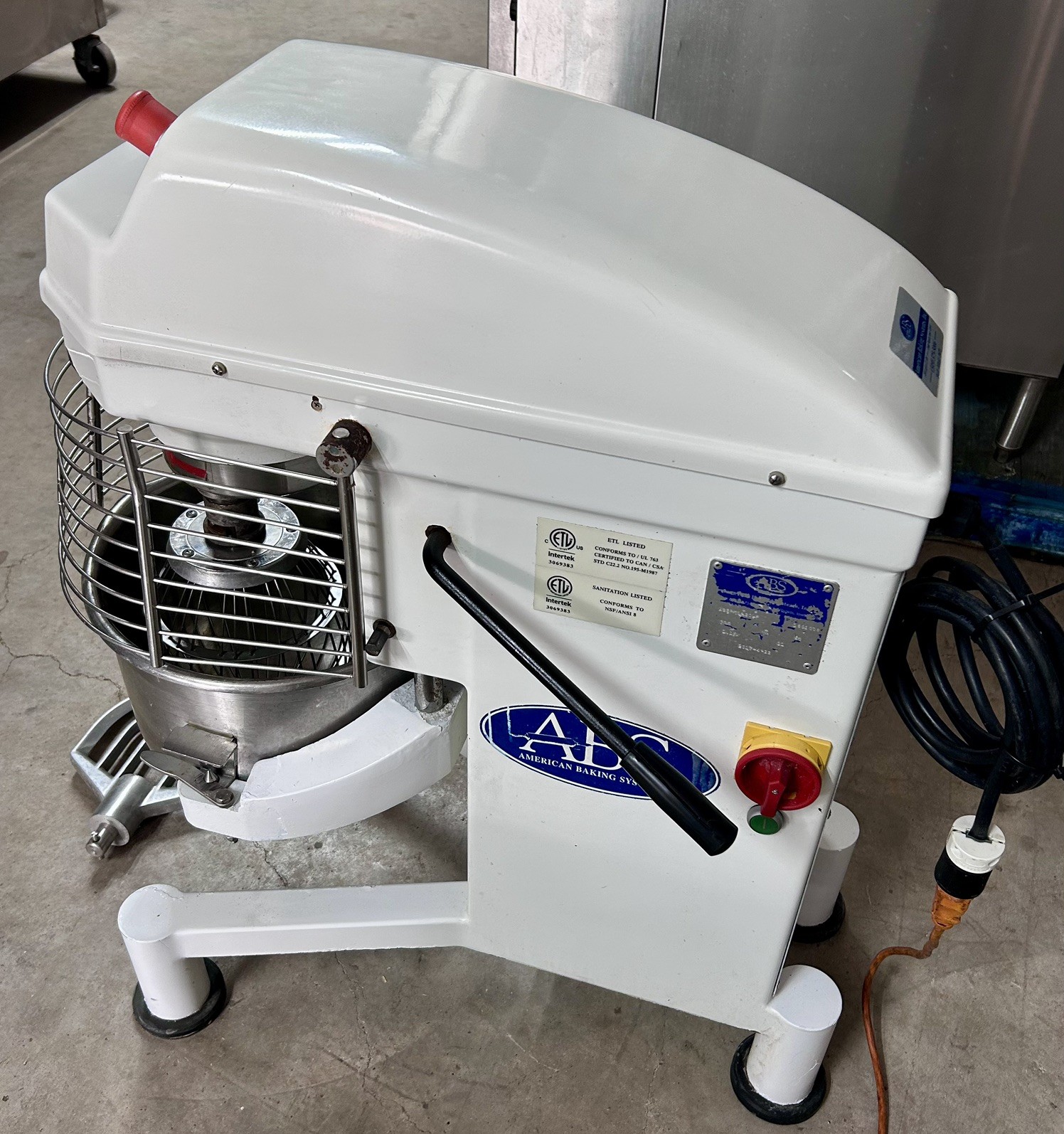 ABS American Baking Systems Planetary Mixer Mod: SM-20L commercial pastry mixer